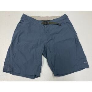 VTG Y2K Men Outdoor Research OR belted nylon outdoor 10" hiking shorts, 36